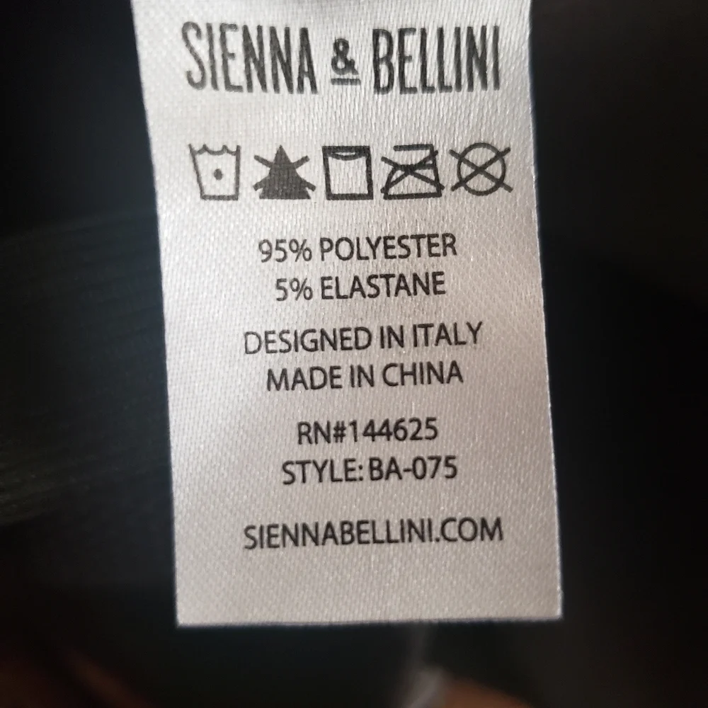SIENNA & BELLINI Mini Black Flare Skirt
